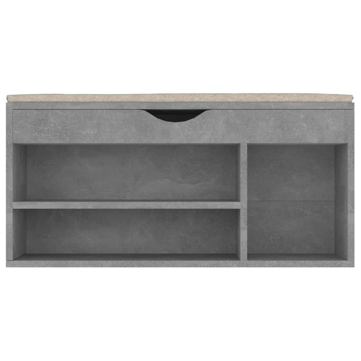 Bancă Pantofar Cu Pernă 104X30X49 Cm, Lemn Prelucrat