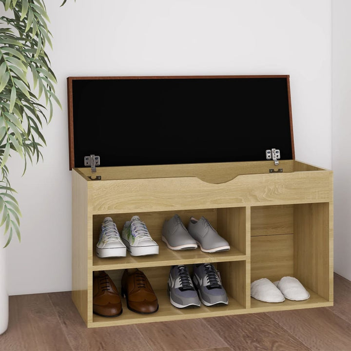 Pantofar Cu Pernă, , 80X30X47 Cm, Lemn Prelucrat