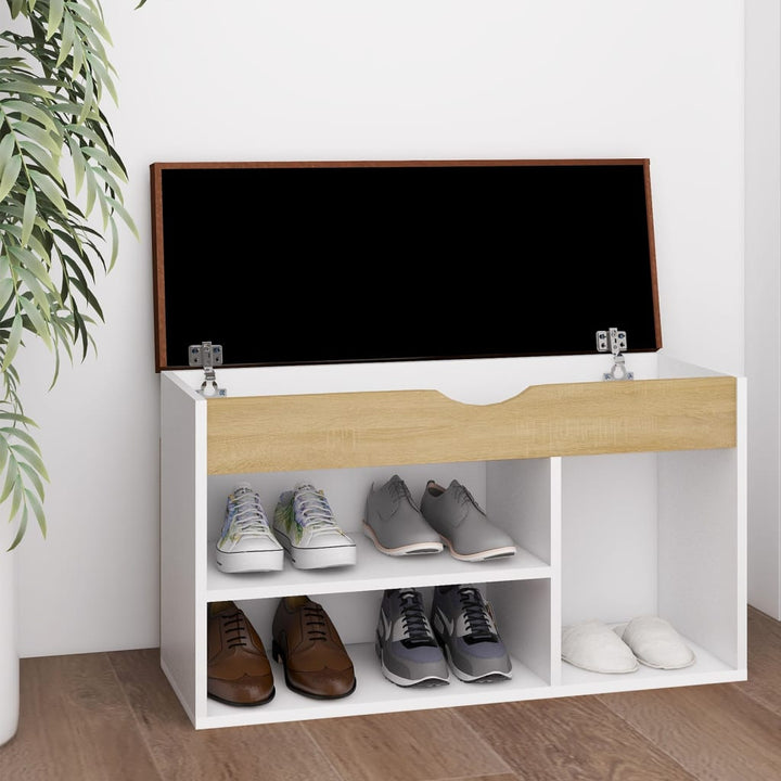 Pantofar Cu Pernă, , 80X30X47 Cm, Lemn Prelucrat
