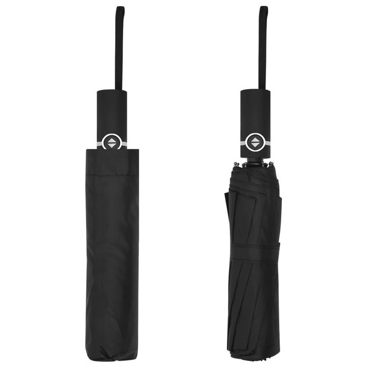 Umbrelă Pliabilă Automată, Negru, 104 Cm