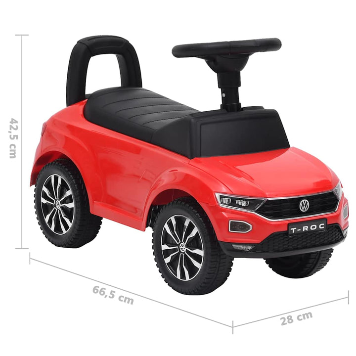 Mașinuță Primii Pași Volkswagen T-Roc,