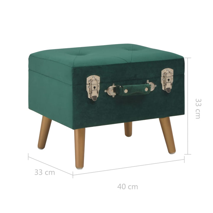 Taburet De Depozitare, , 40 Cm, Catifea