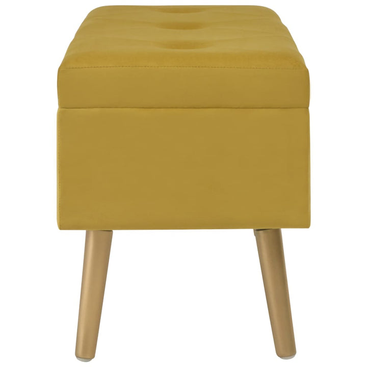 Bancă Cu Un Compartiment Depozitare 80 Cm Catifea