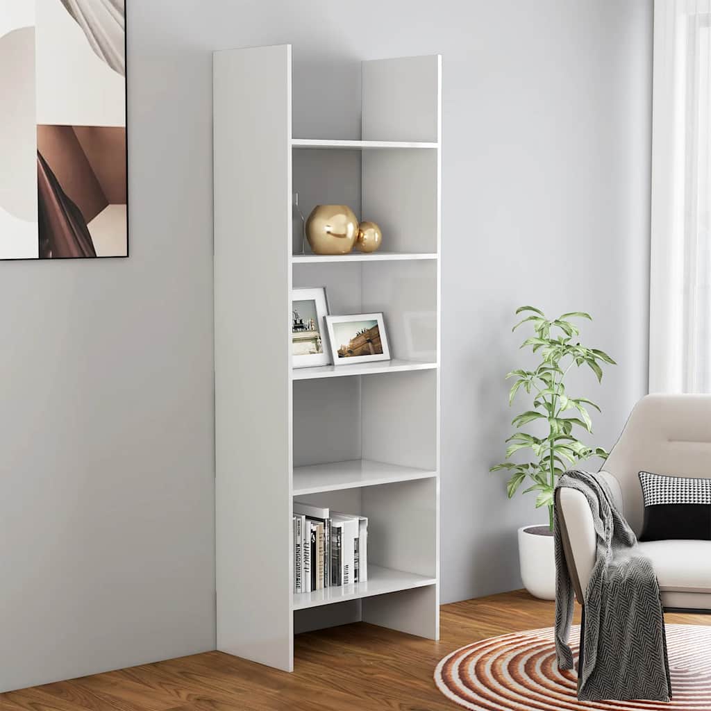 Bibliotecă, , 60X35X180 Cm, Lemn Prelucrat
