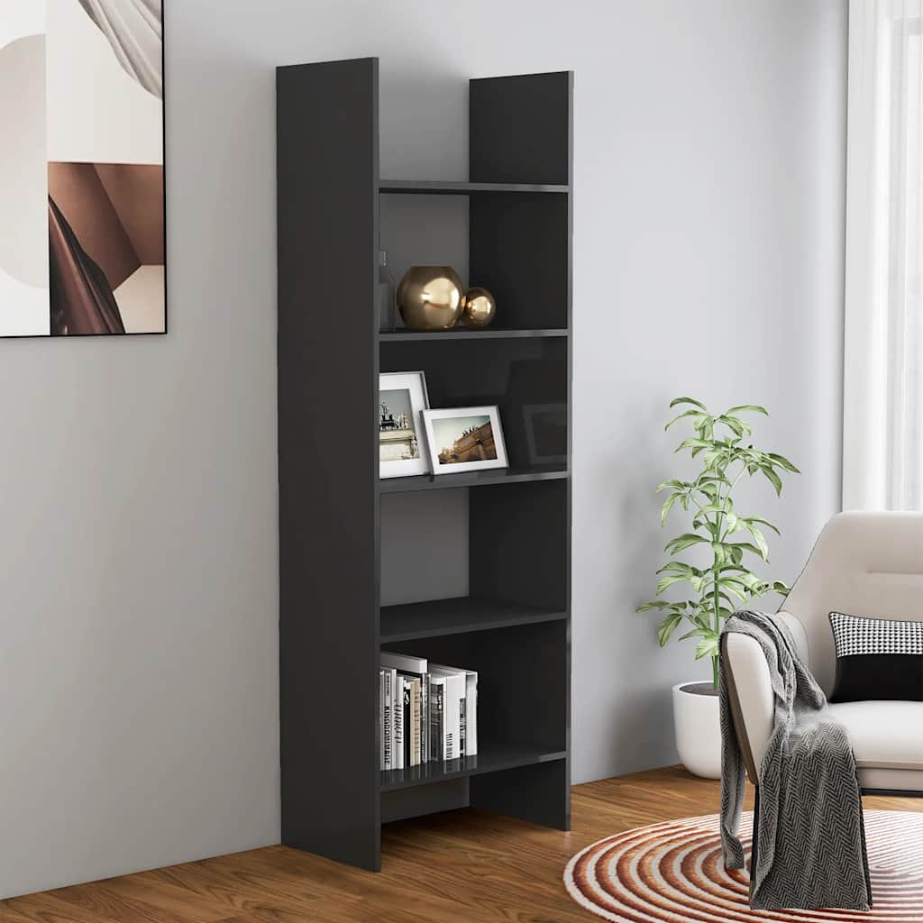 Bibliotecă, , 60X35X180 Cm, Lemn Prelucrat