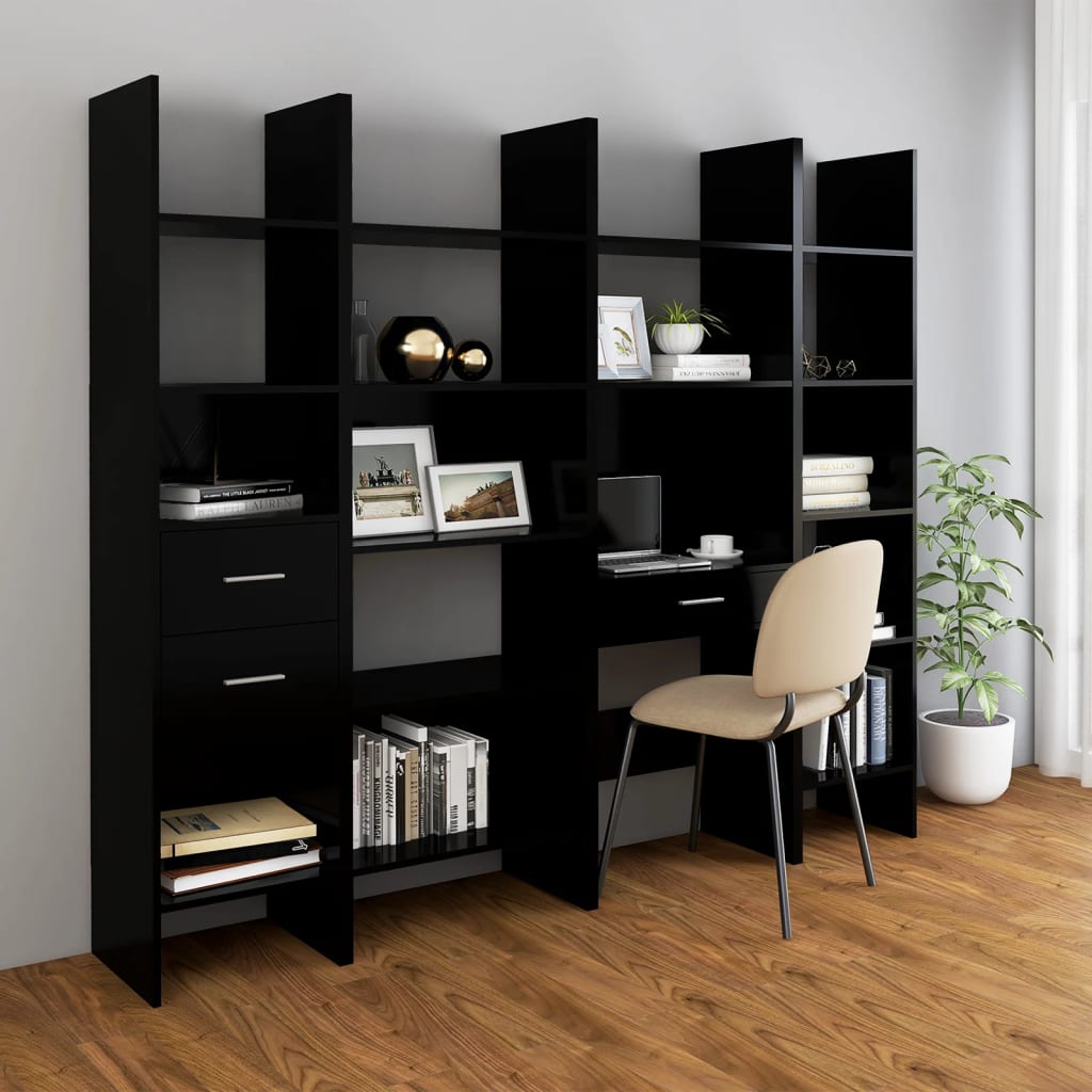 Bibliotecă, , 40X35X180 Cm, Lemn Prelucrat