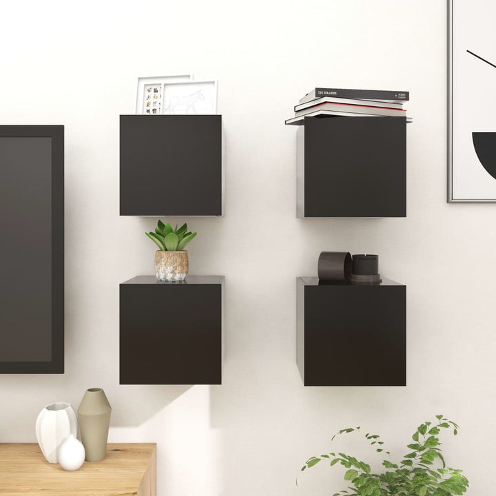 Dulap Tv Montaj Pe Perete, , 30,5X30X30 Cm