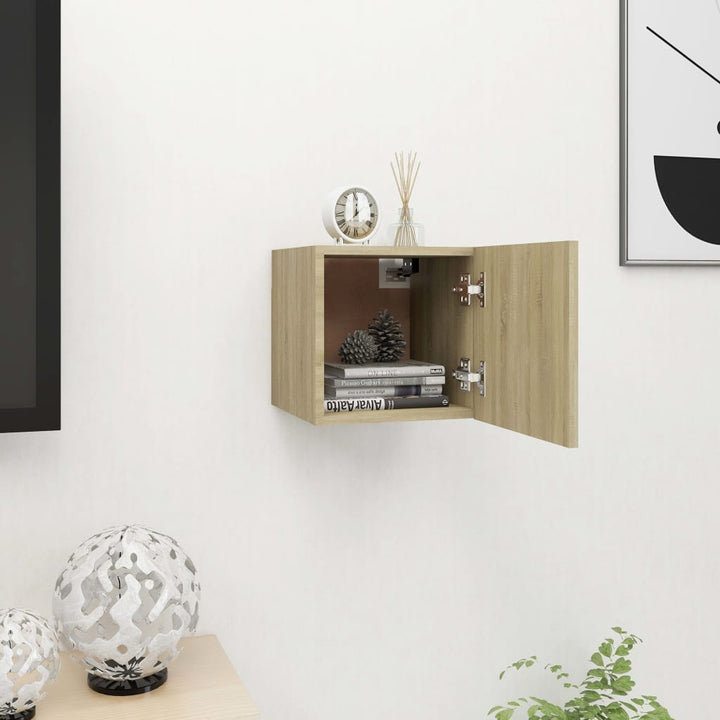 Dulap Tv Montaj Pe Perete, , 30,5X30X30 Cm