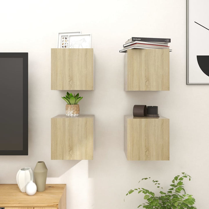 Dulap Tv Montaj Pe Perete, , 30,5X30X30 Cm