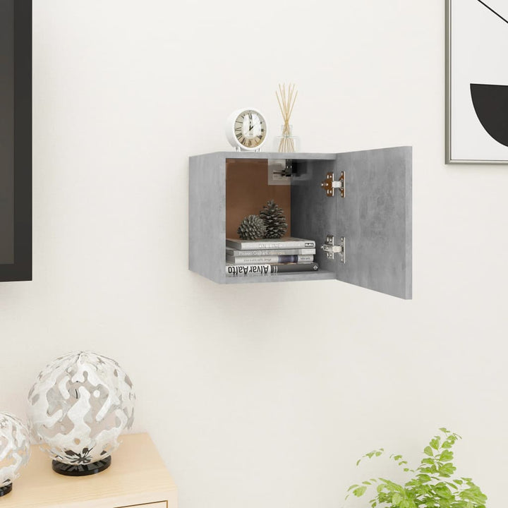 Dulap Tv Montaj Pe Perete, , 30,5X30X30 Cm