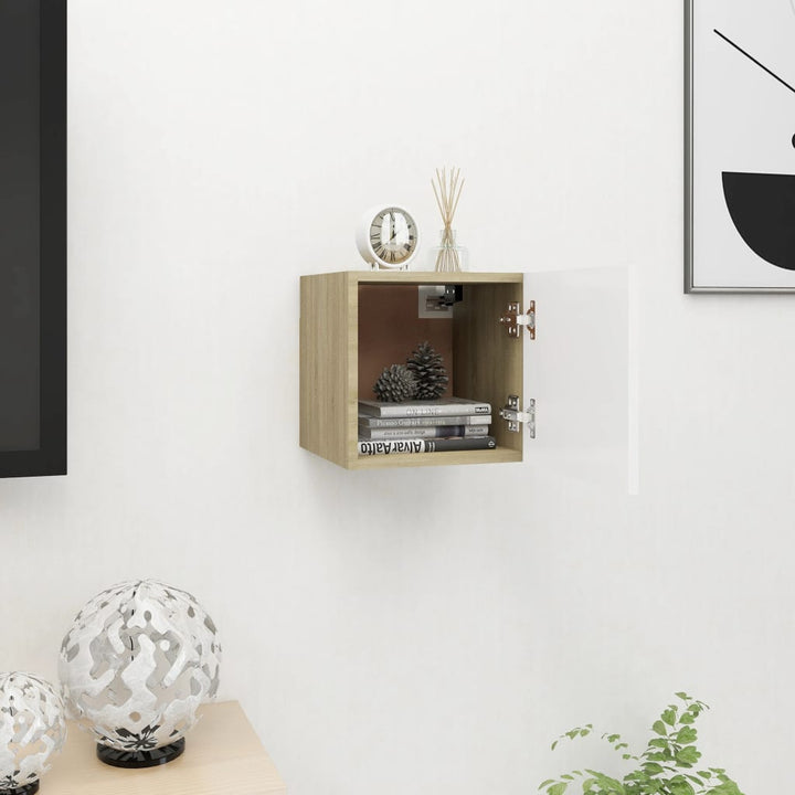 Dulap Tv Montaj Pe Perete, , 30,5X30X30 Cm