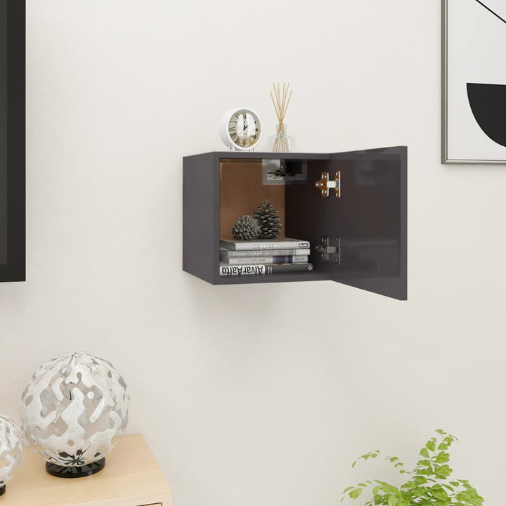 Dulap Tv Montaj Pe Perete, , 30,5X30X30 Cm