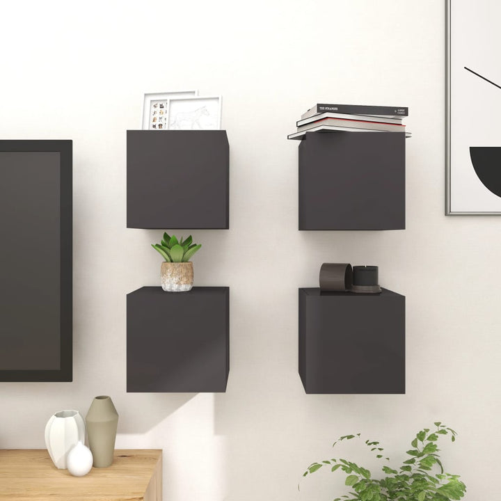 Dulap Tv Montaj Pe Perete, , 30,5X30X30 Cm