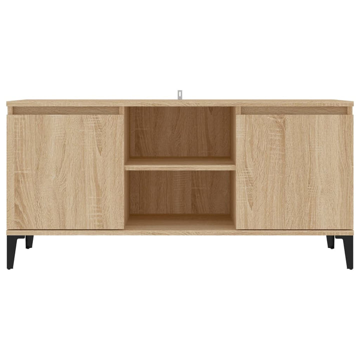 Comodă Tv Cu Picioare Metalice, , 103,5X35X50 Cm