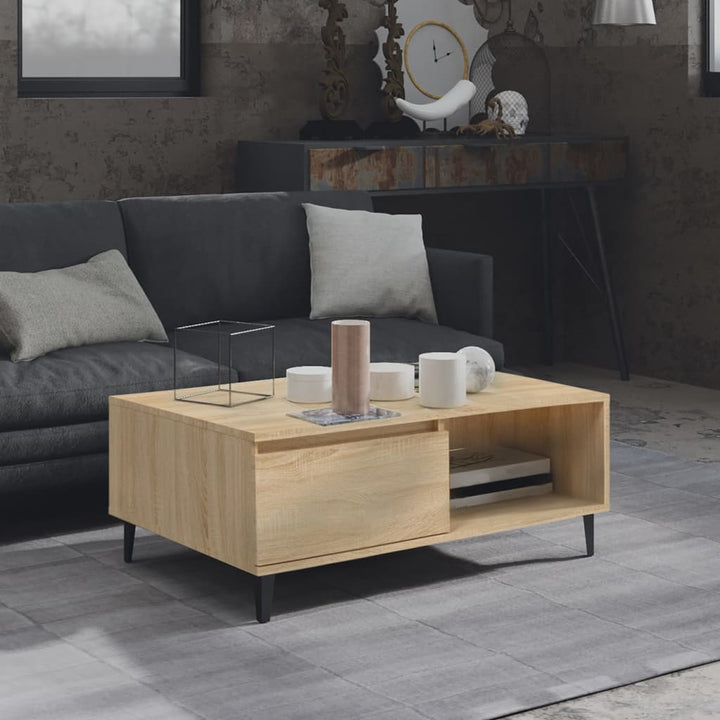 Masă De Cafea, , 90X60X35 Cm, Lemn Prelucrat