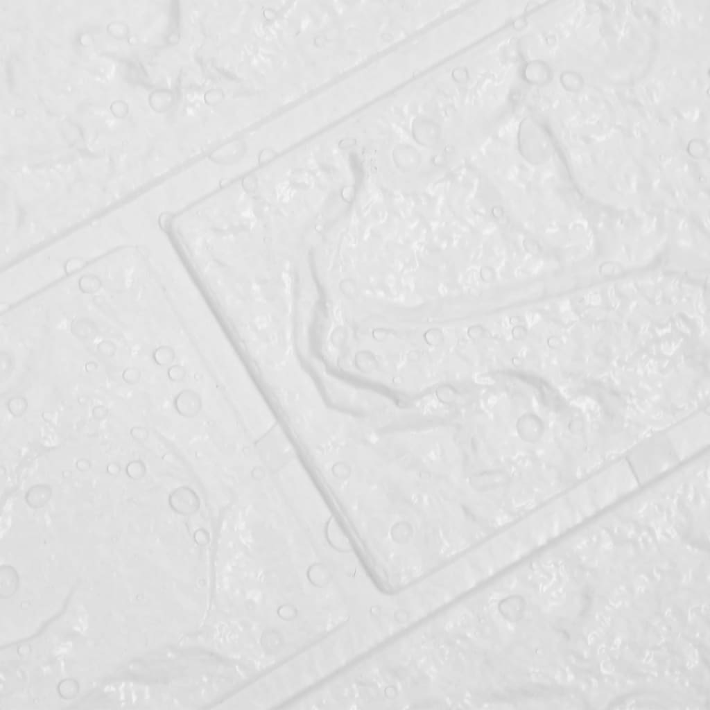 Tapet De Perete Autocolant 3D, 10 Buc., , Model Cărămizi