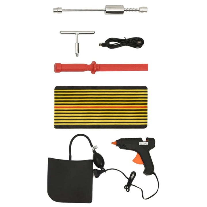 Set Unelte Reparații Deformări Auto Fără Vopsire, 80 Piese