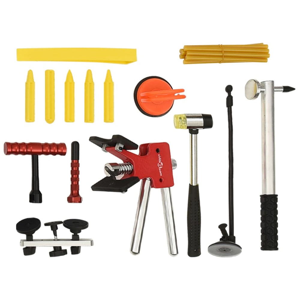 Set Unelte Reparații Deformări Auto Fără Vopsea, 89 Piese