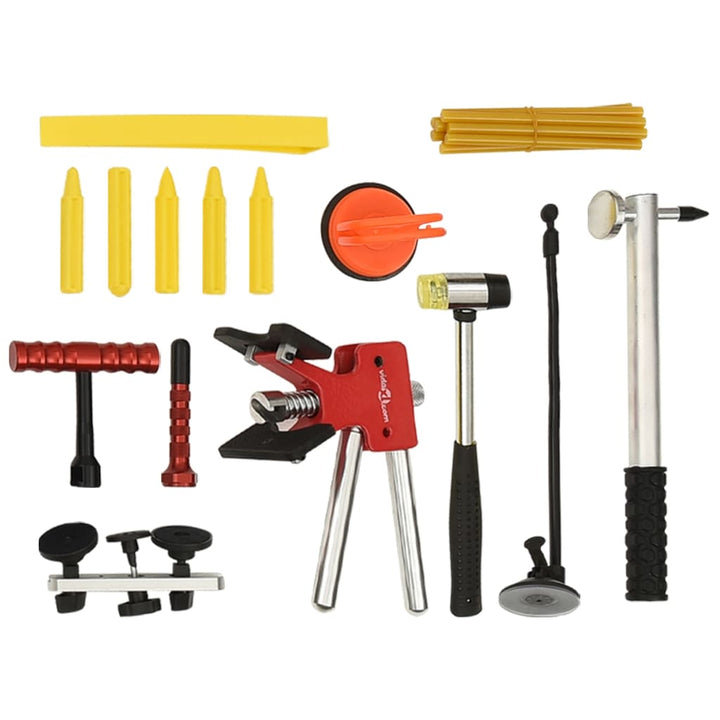 Set Unelte Reparații Deformări Auto Fără Vopsea, 89 Piese