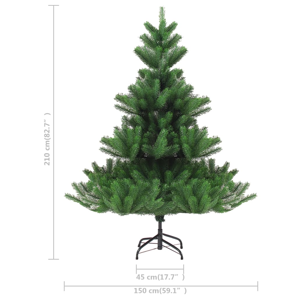 Brad De Crăciun Artificial Nordmann, Verde, 210 Cm