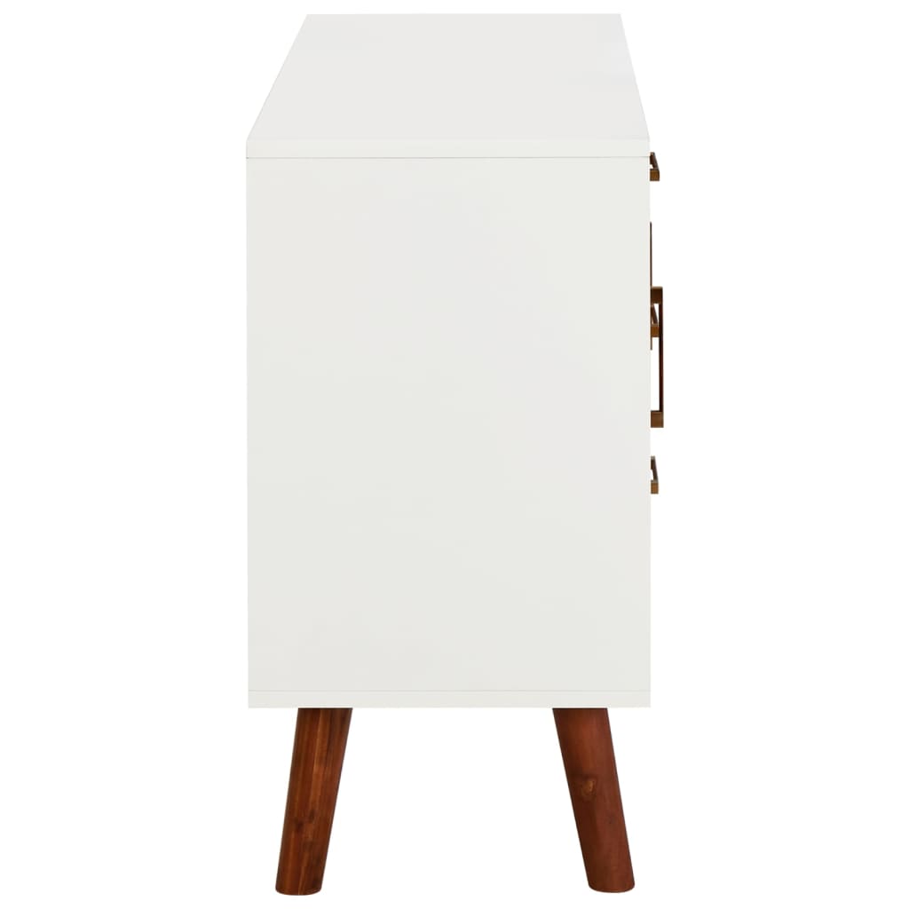 Servantă, 110X35X70 Cm, Lemn Masiv De Acacia Și Mdf