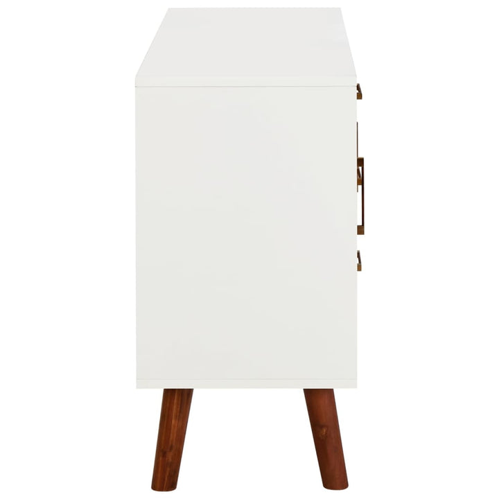 Servantă, 110X35X70 Cm, Lemn Masiv De Acacia Și Mdf
