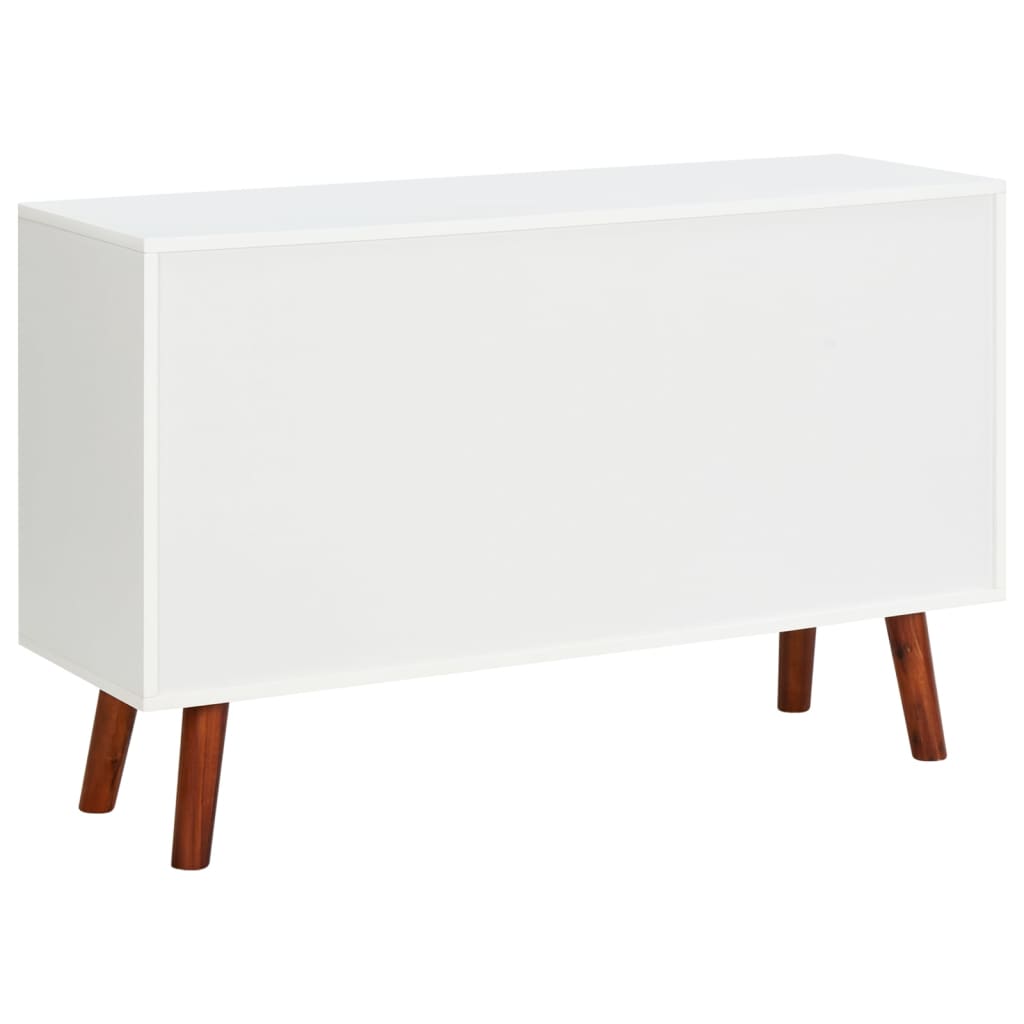 Servantă, 110X35X70 Cm, Lemn Masiv De Acacia Și Mdf