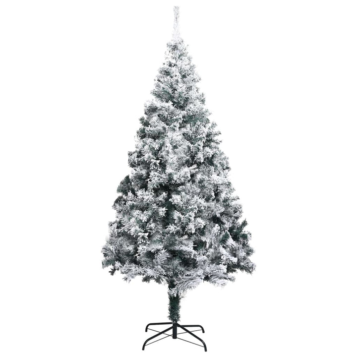 Brad De Crăciun Artificial Cu Zăpadă, Verde, 300 Cm, Pvc