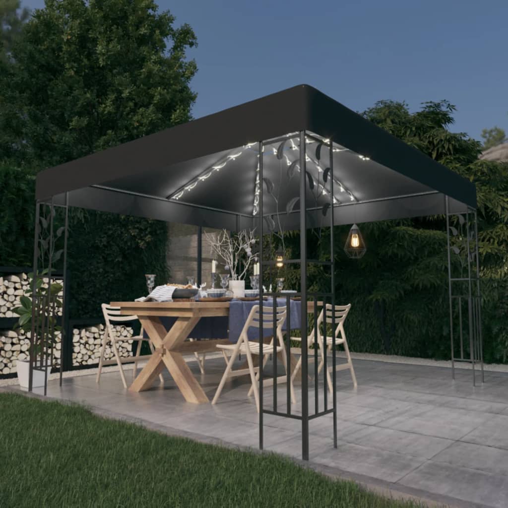 Pavilion Cu Șir De Lumini Led, , 3X3 M
