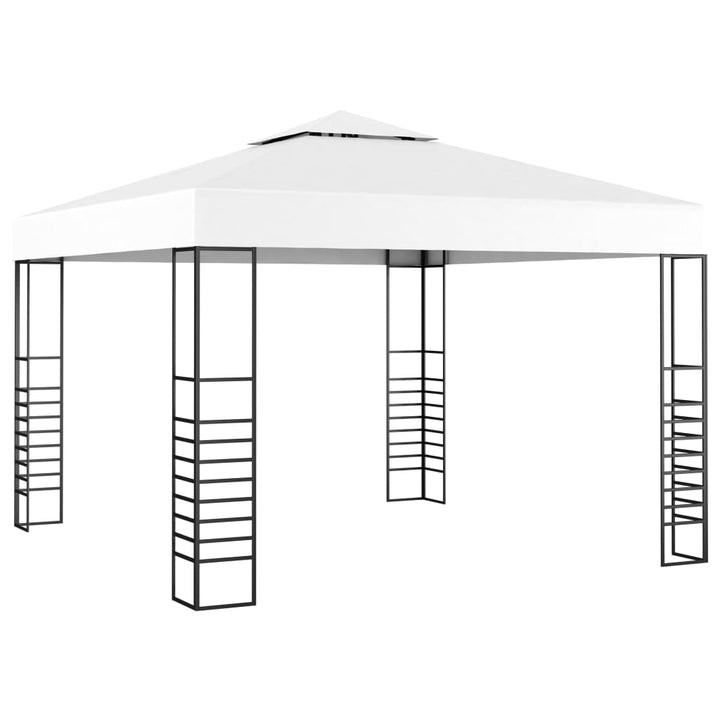 Pavilion De Grădină Cu Șiruri De Lumini Led, , 3X3 M