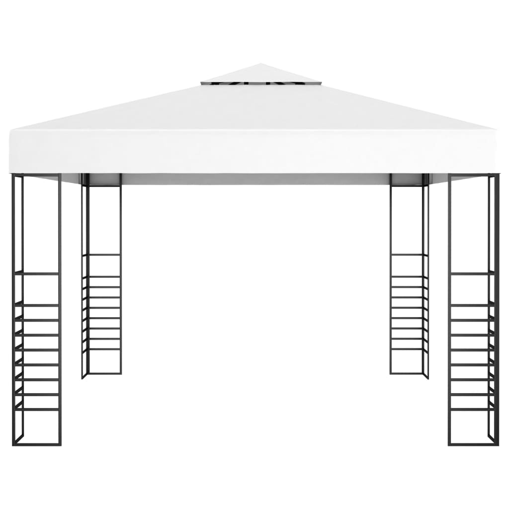 Pavilion De Grădină Cu Șiruri De Lumini Led, , 3X3 M