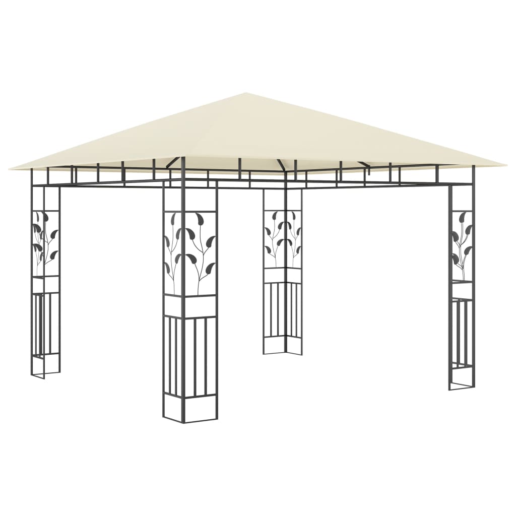 Pavilion Cu Plasă Anti-Țânțari & Lumini Led 3X3X2,73M