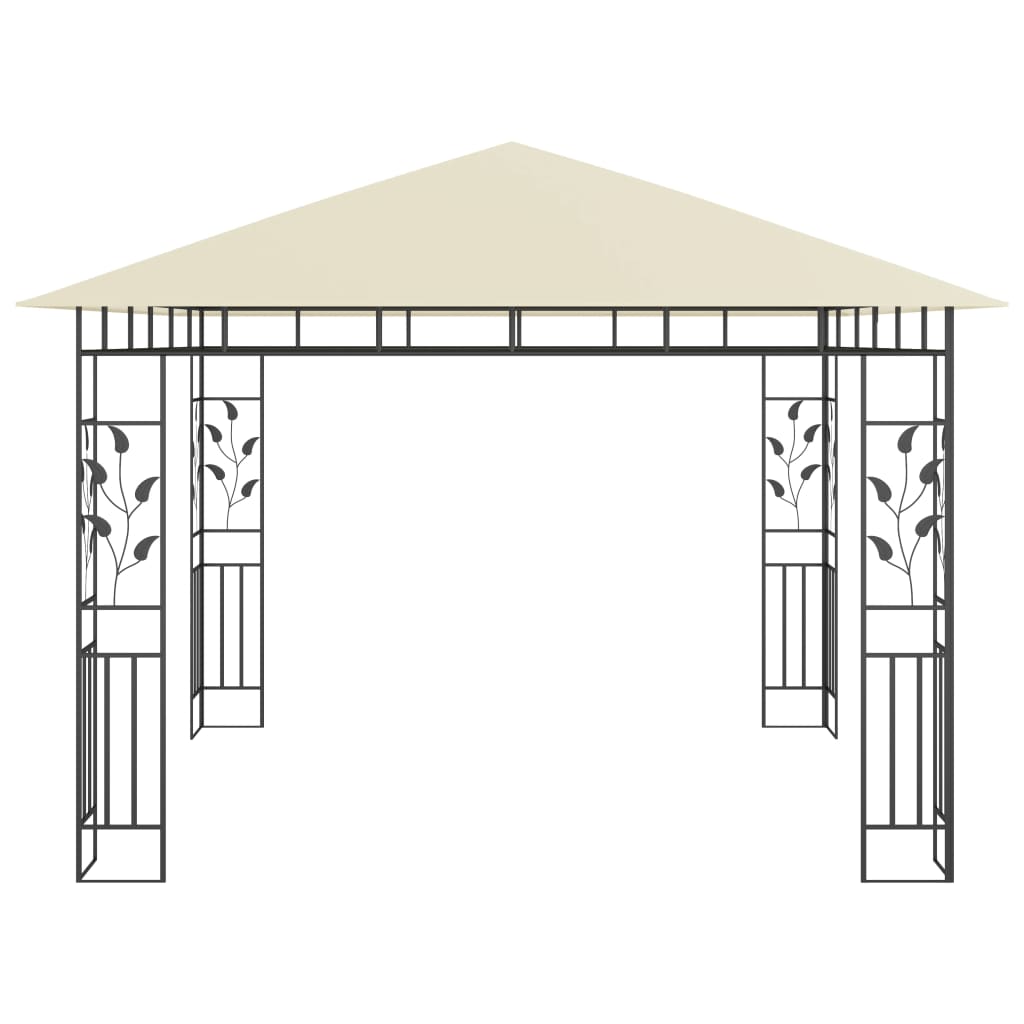 Pavilion Cu Plasă Anti-Țânțari & Lumini Led 3X3X2,73M
