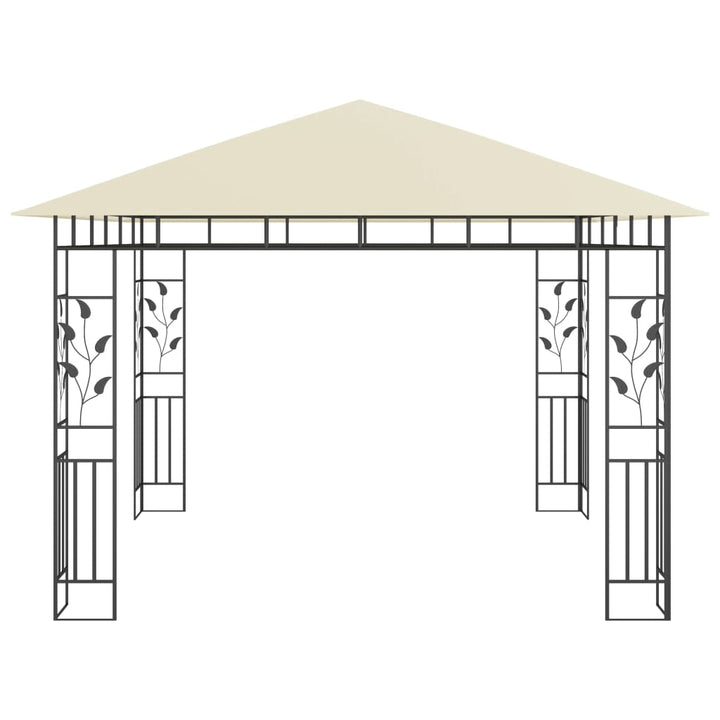 Pavilion Cu Plasă Anti-Țânțari & Lumini Led 3X3X2,73M