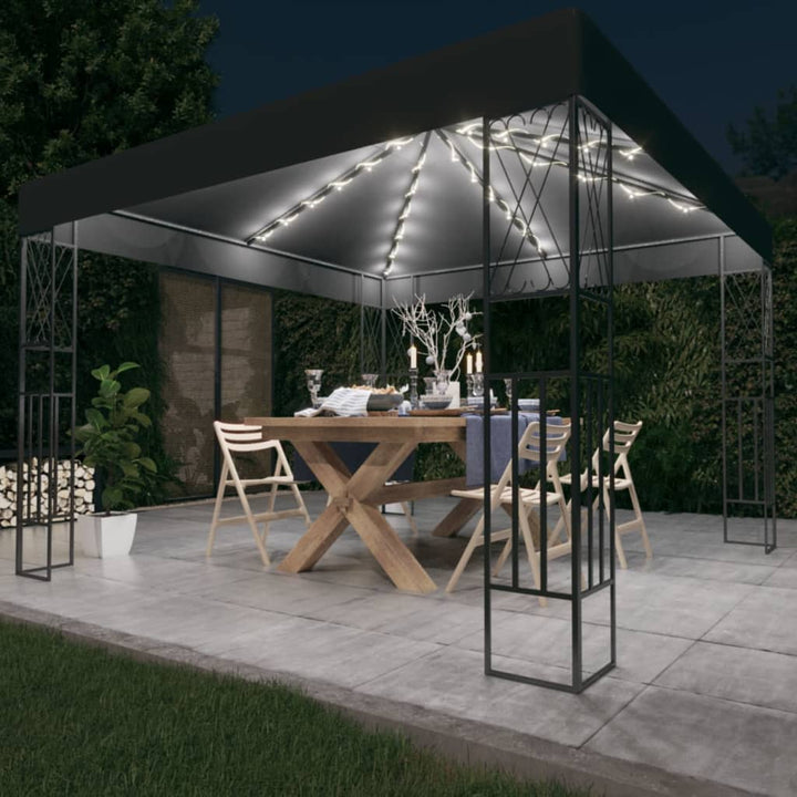 Pavilion Cu Șir De Lumini, , , Material Textil