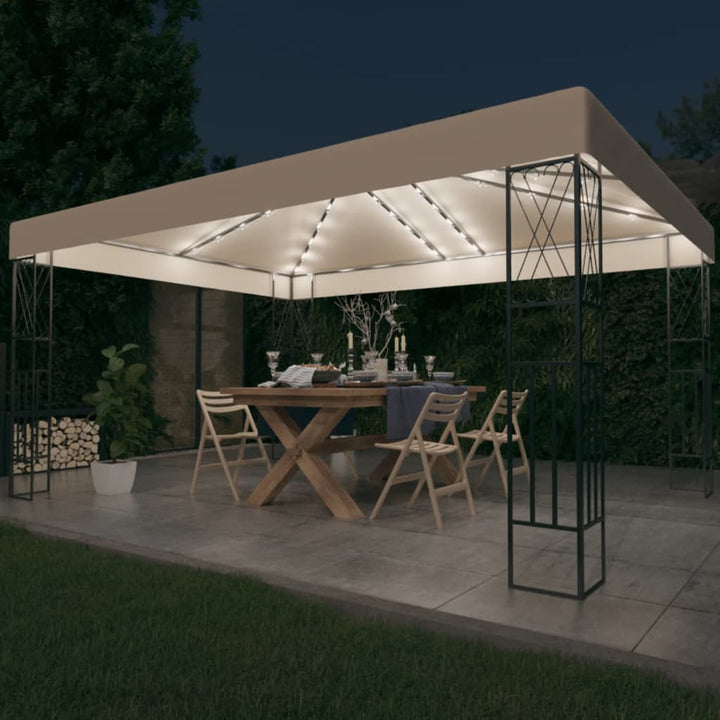 Pavilion Cu Șir De Lumini, , , Material Textil