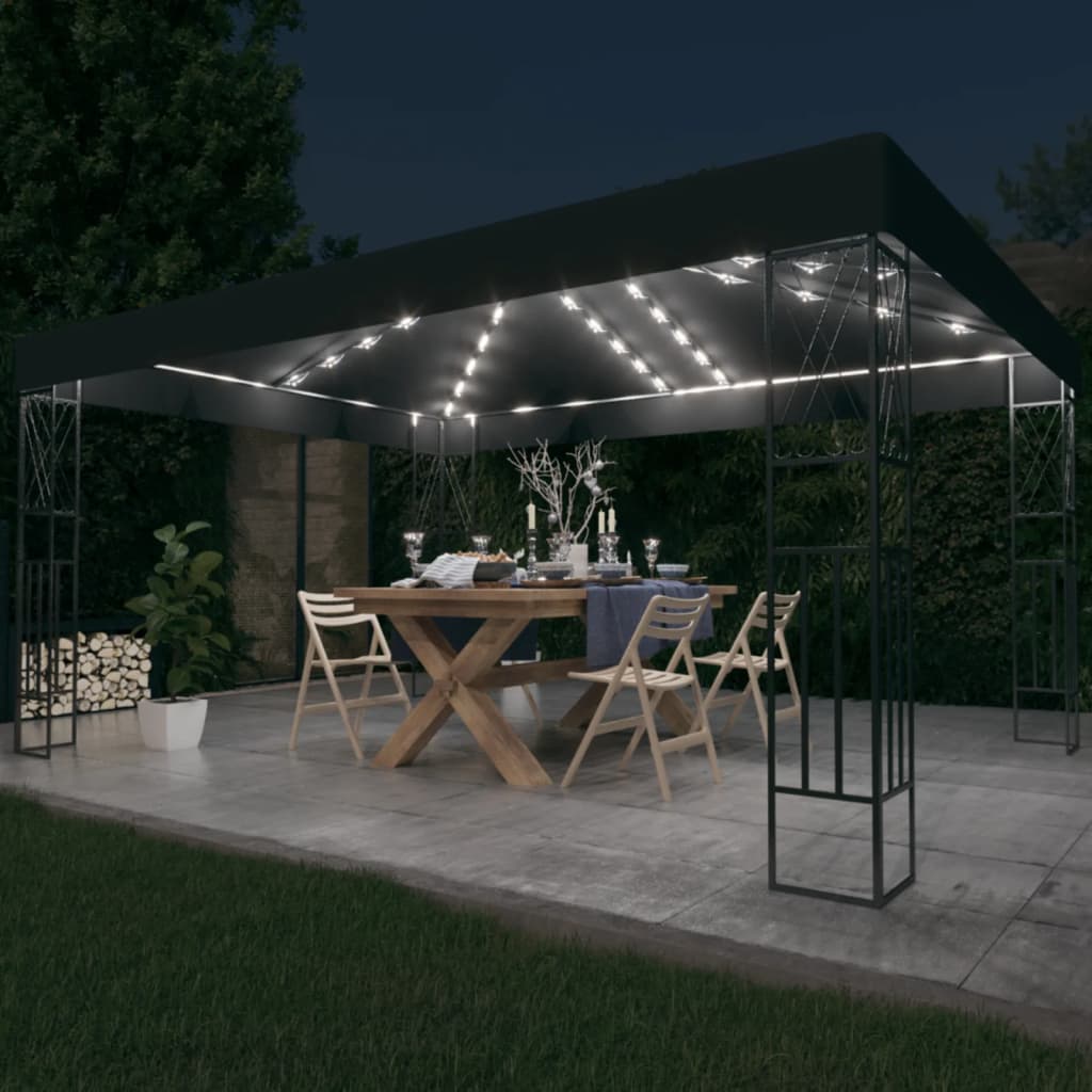 Pavilion Cu Șir De Lumini, , , Material Textil