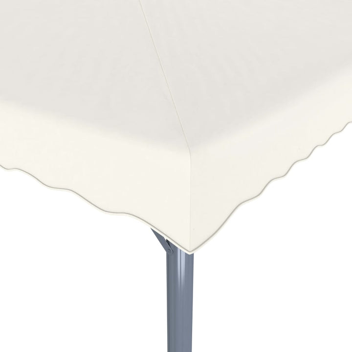 Pavilion Cu Șiruri Lumini Led, , 400X300 Cm, Aluminiu