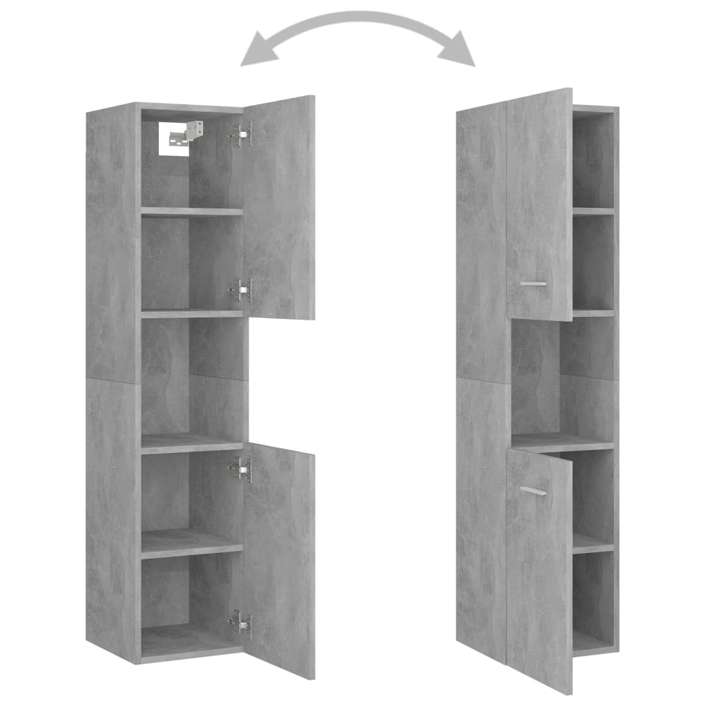 Set Mobilier De Baie, , Lemn Prelucrat
