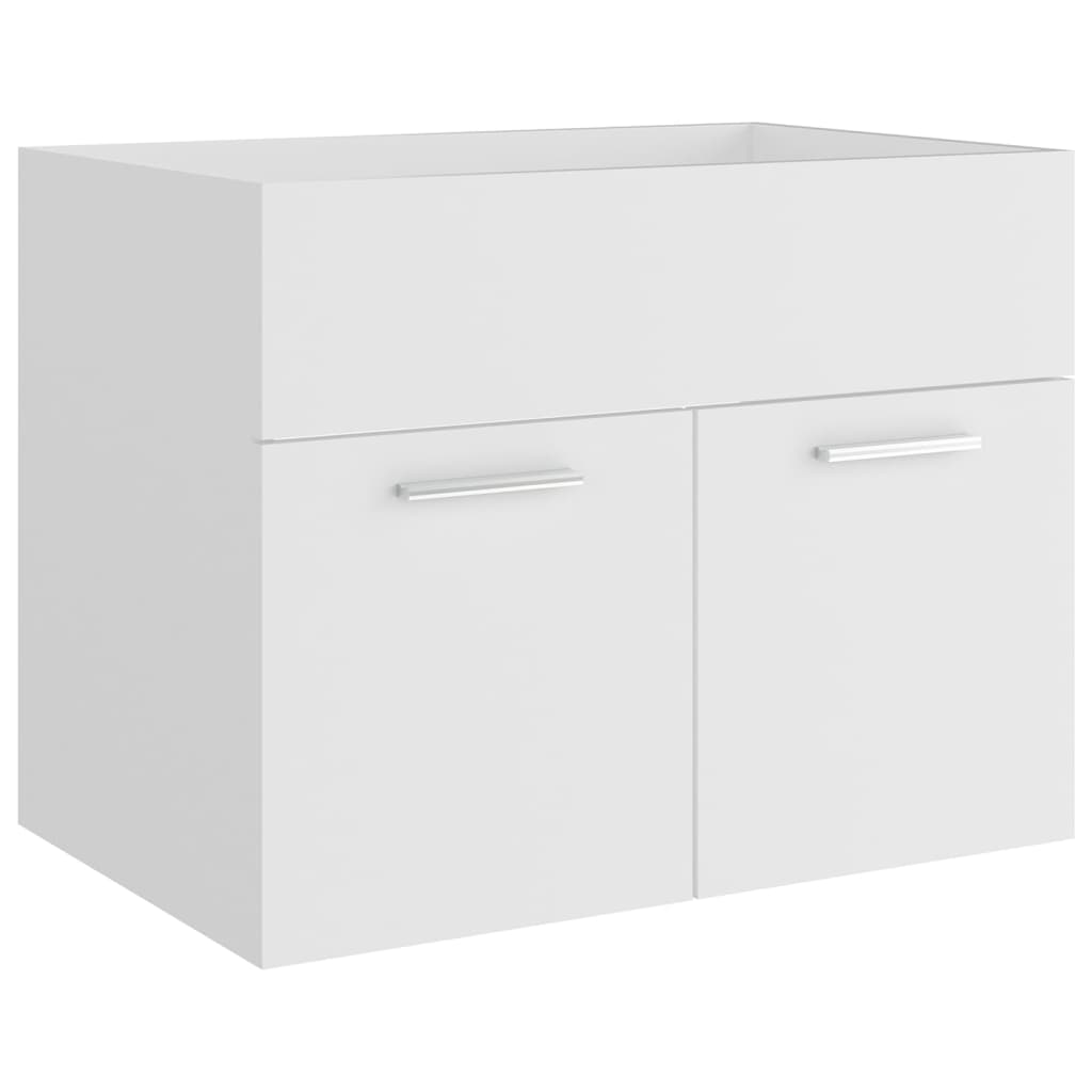 Set Mobilier De Baie, , Lemn Prelucrat Alb