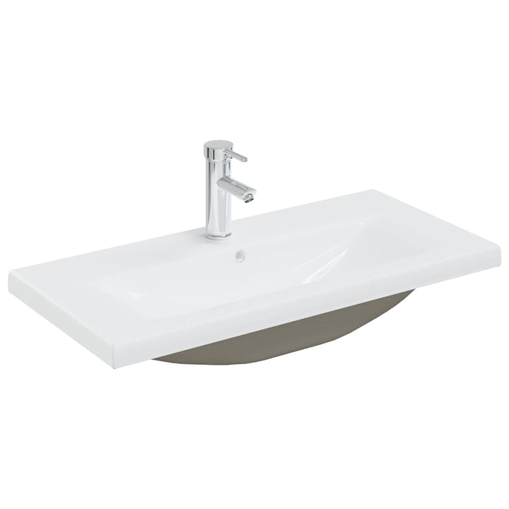 Set Mobilier De Baie, , Lemn Prelucrat Negru