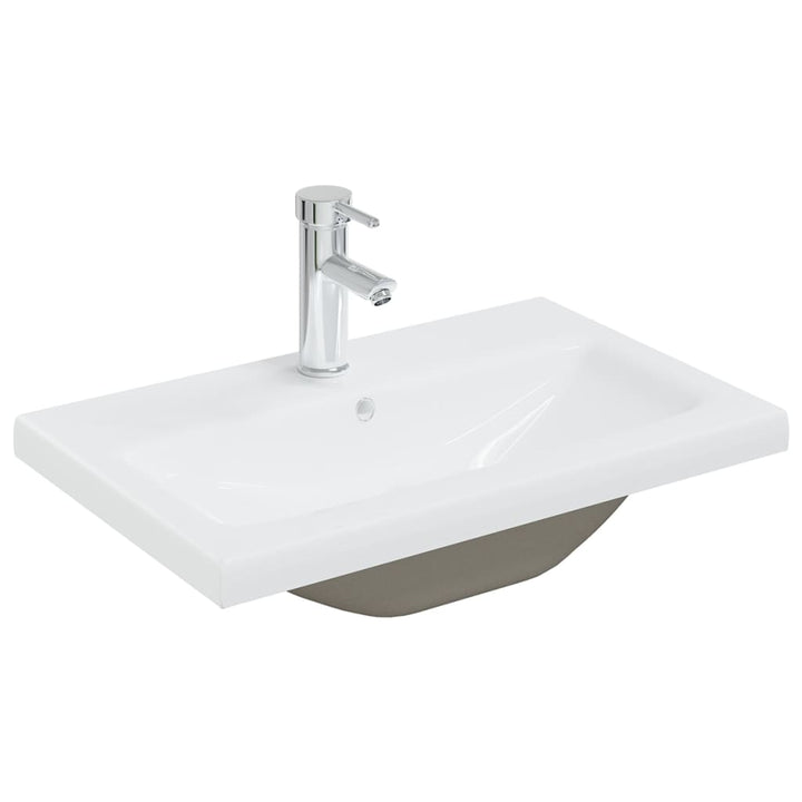 Set Mobilier De Baie, , Lemn Prelucrat Alb