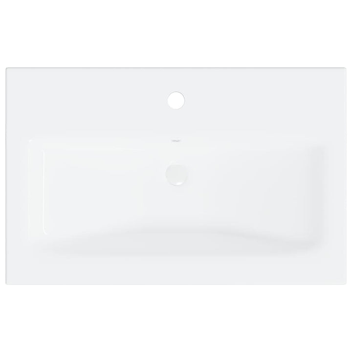 Set Mobilier De Baie, , Lemn Prelucrat Alb