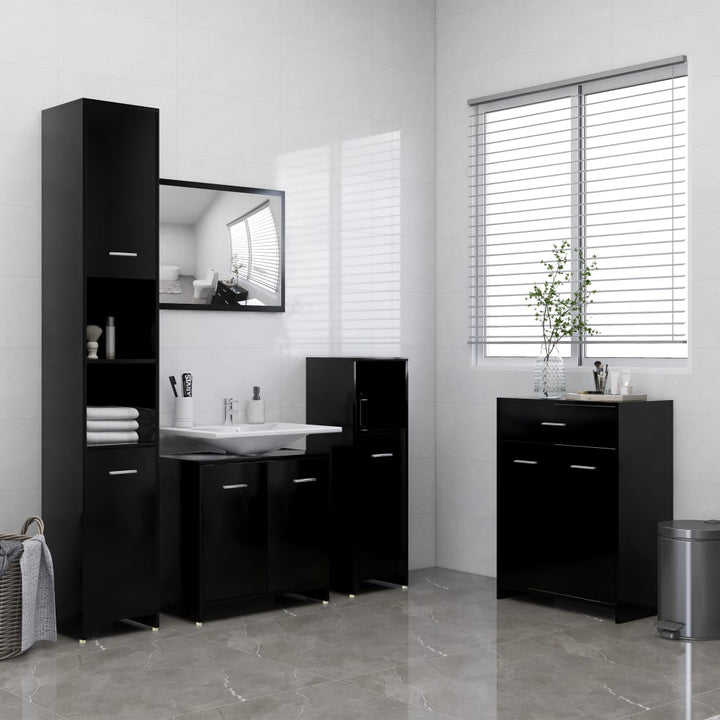 Set Mobilier De Baie, 4 Piese,