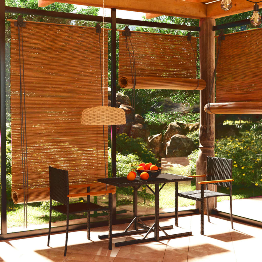 Set Mobilier De Grădină, 3 Piese, Negru