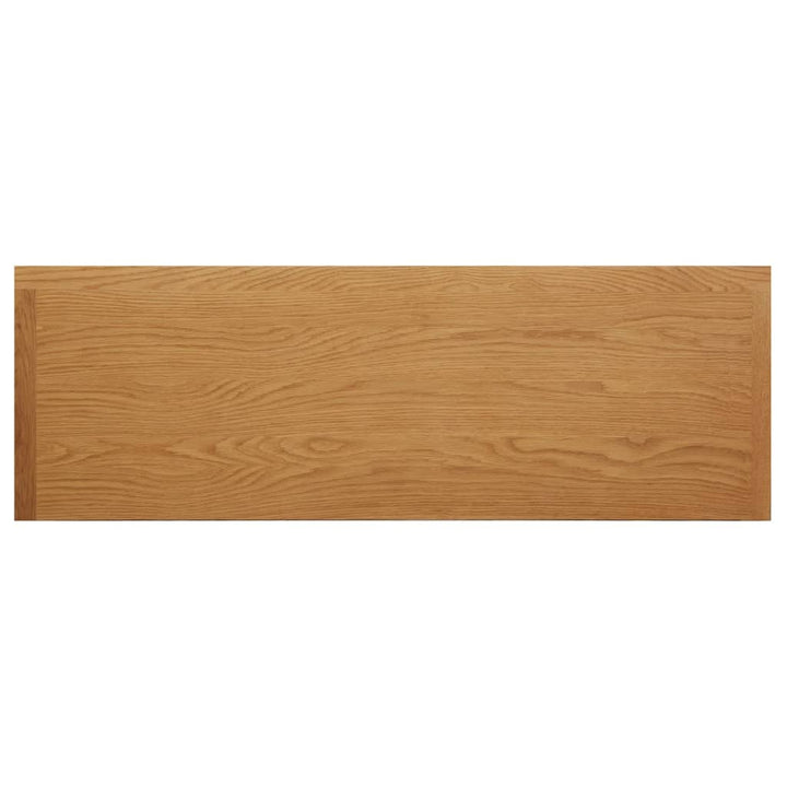 Masă De Toaletă, 110X40X75 Cm, Lemn Masiv De Stejar