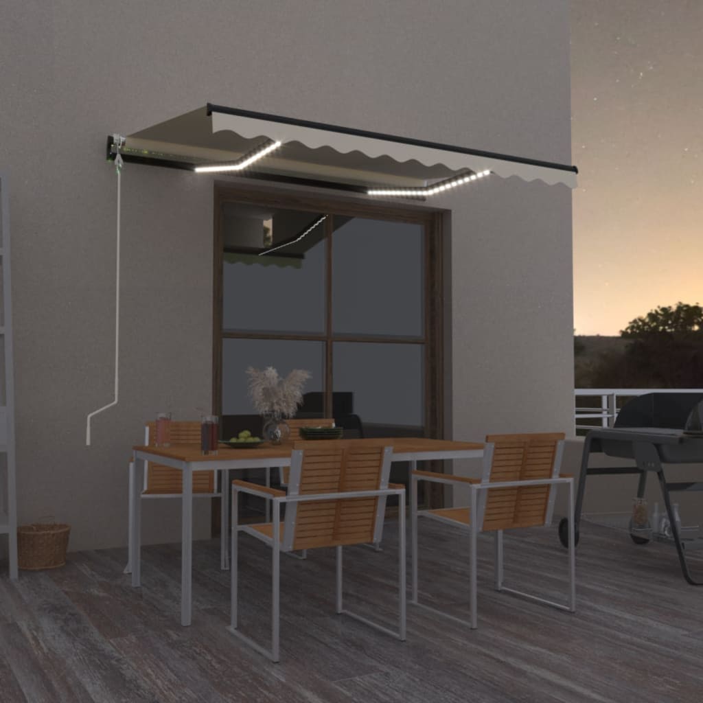 Copertină Cu Senzor Vânt & Led, ,