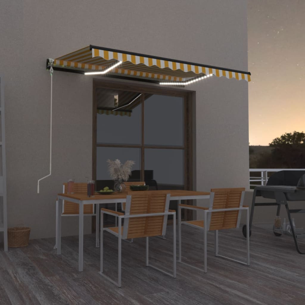 Copertină Cu Senzor Vânt & Led, ,