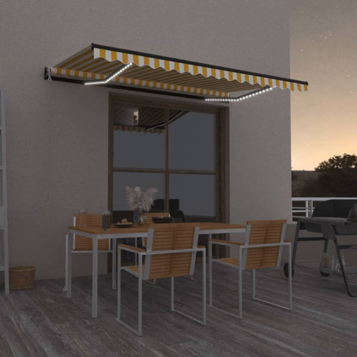 Copertină Cu Senzor Vânt & Led, ,