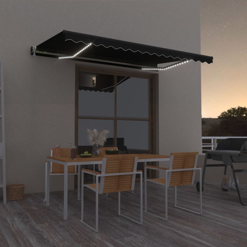 Copertină Cu Senzor Vânt & Led, ,